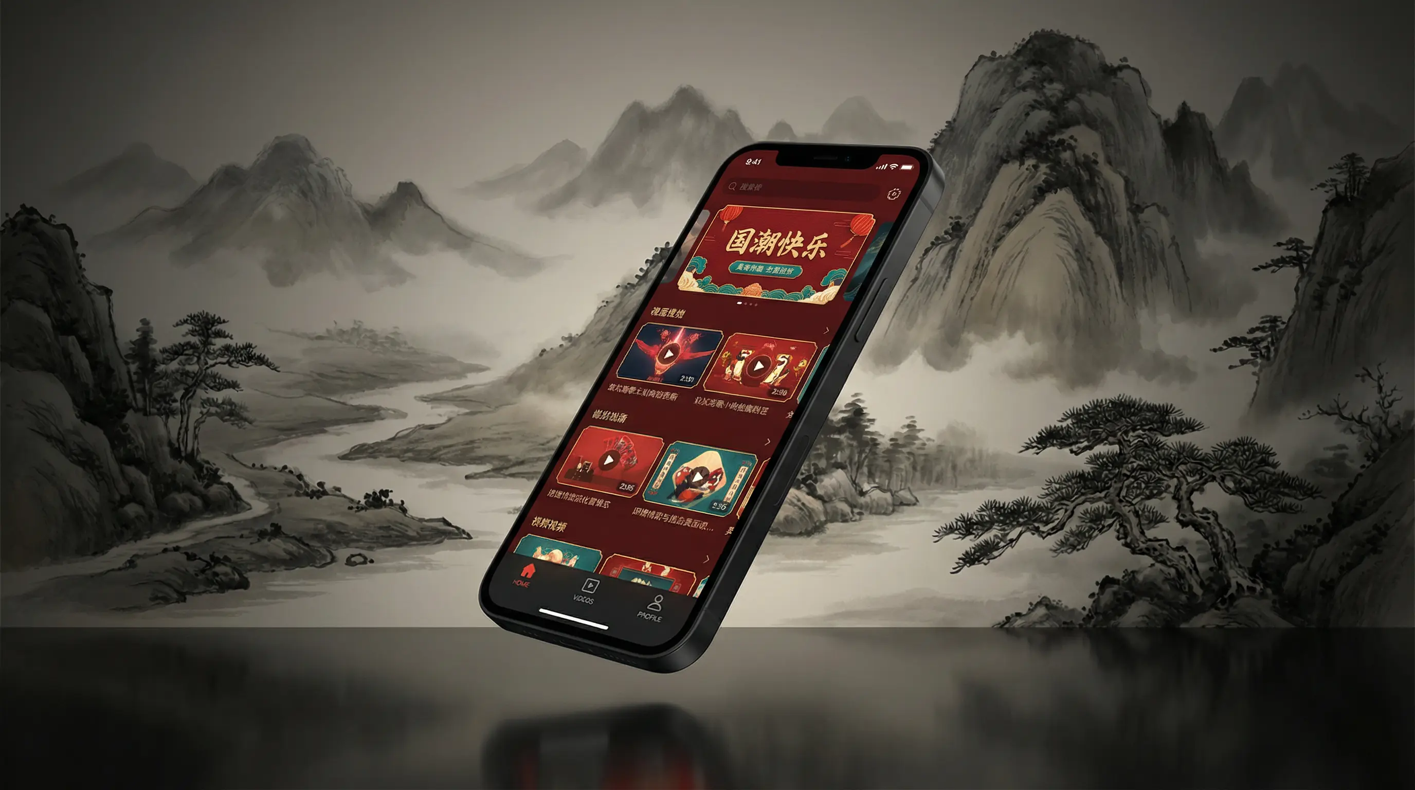结合处发出粘腻的拍打声 移动端APP界面展示