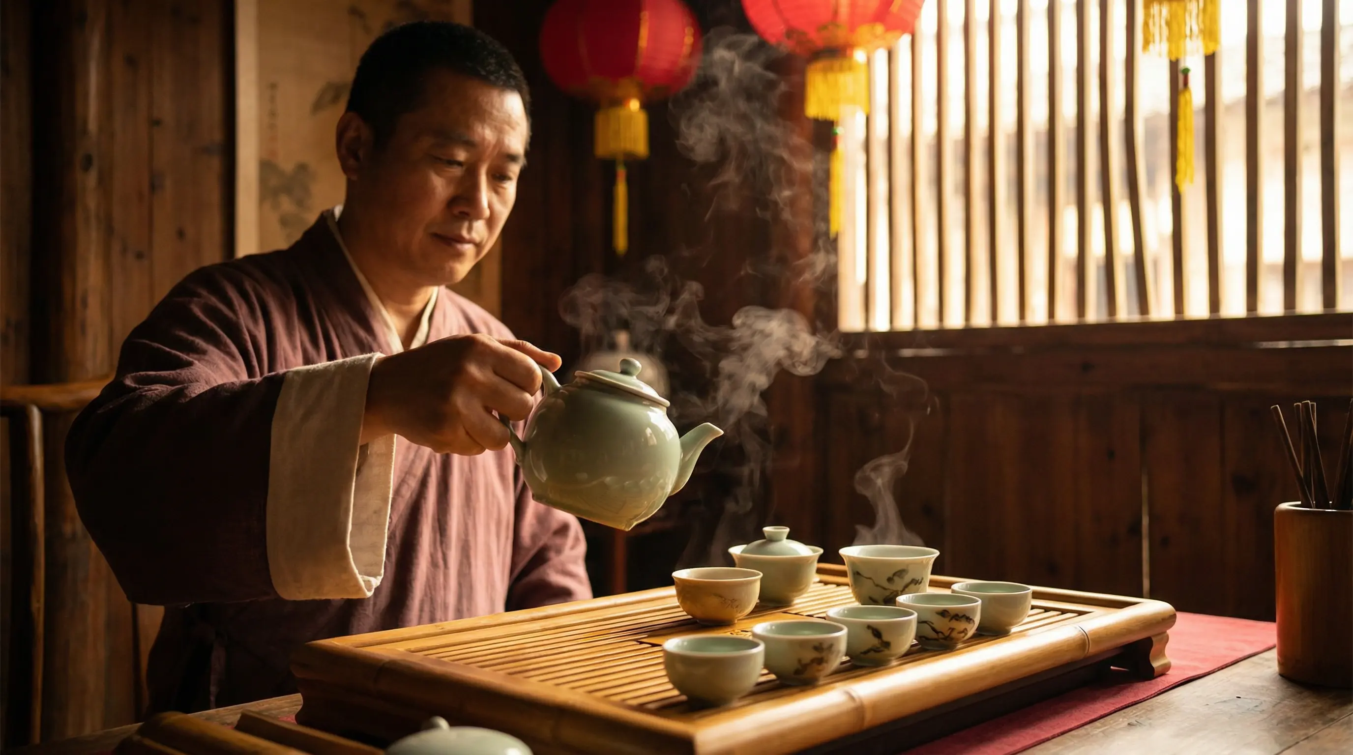 结合处发出粘腻的拍打声 茶道文化纪录片封面